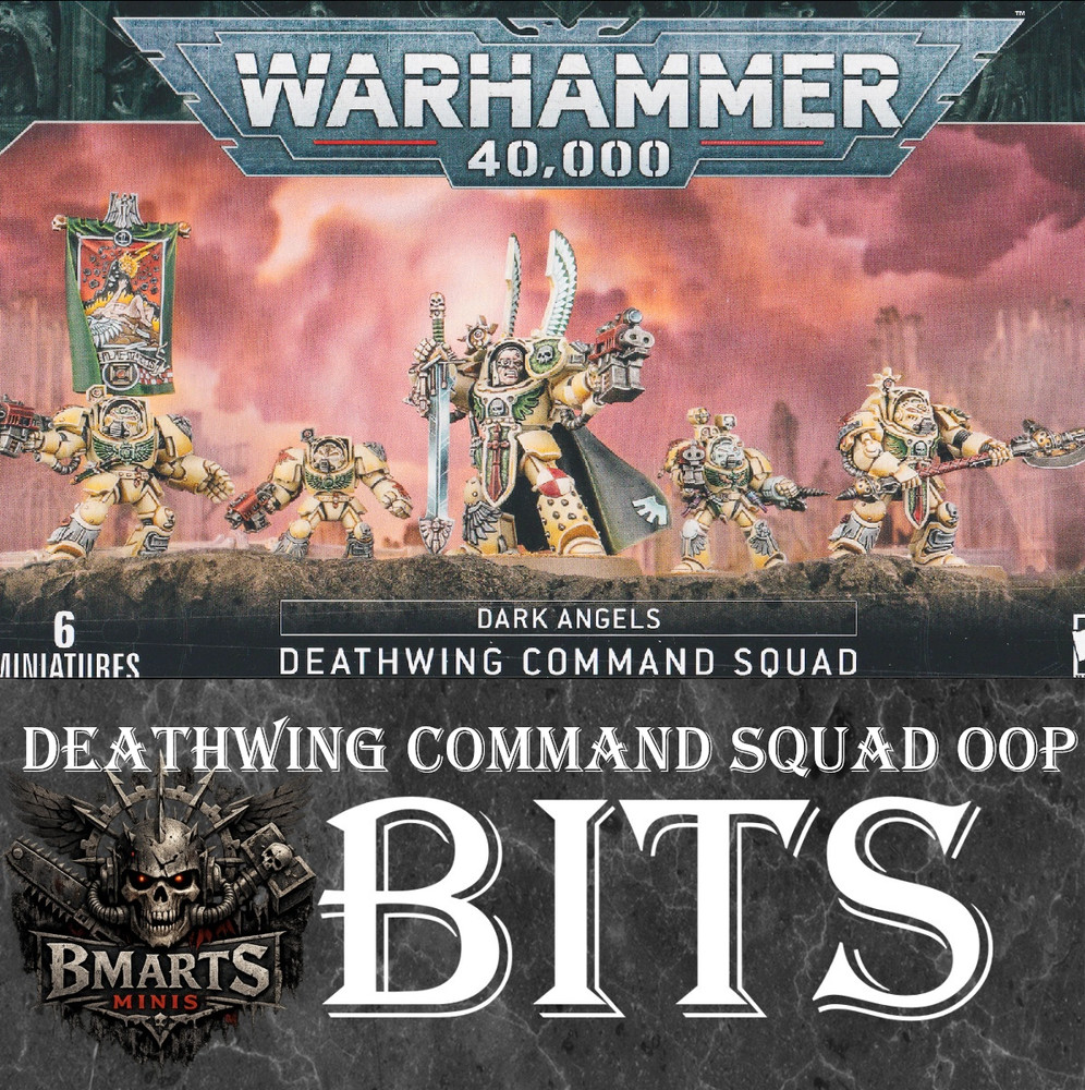 Warhammer 40k Space Marines Deathwing Command Squad OOP BITS Multi Listing