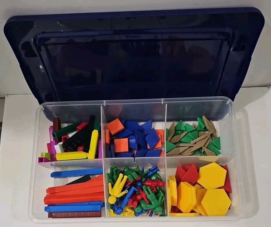 Learning Resources FLIP OVER MATH Manipulative PARTIAL Set GRADES PK-1 LER8523