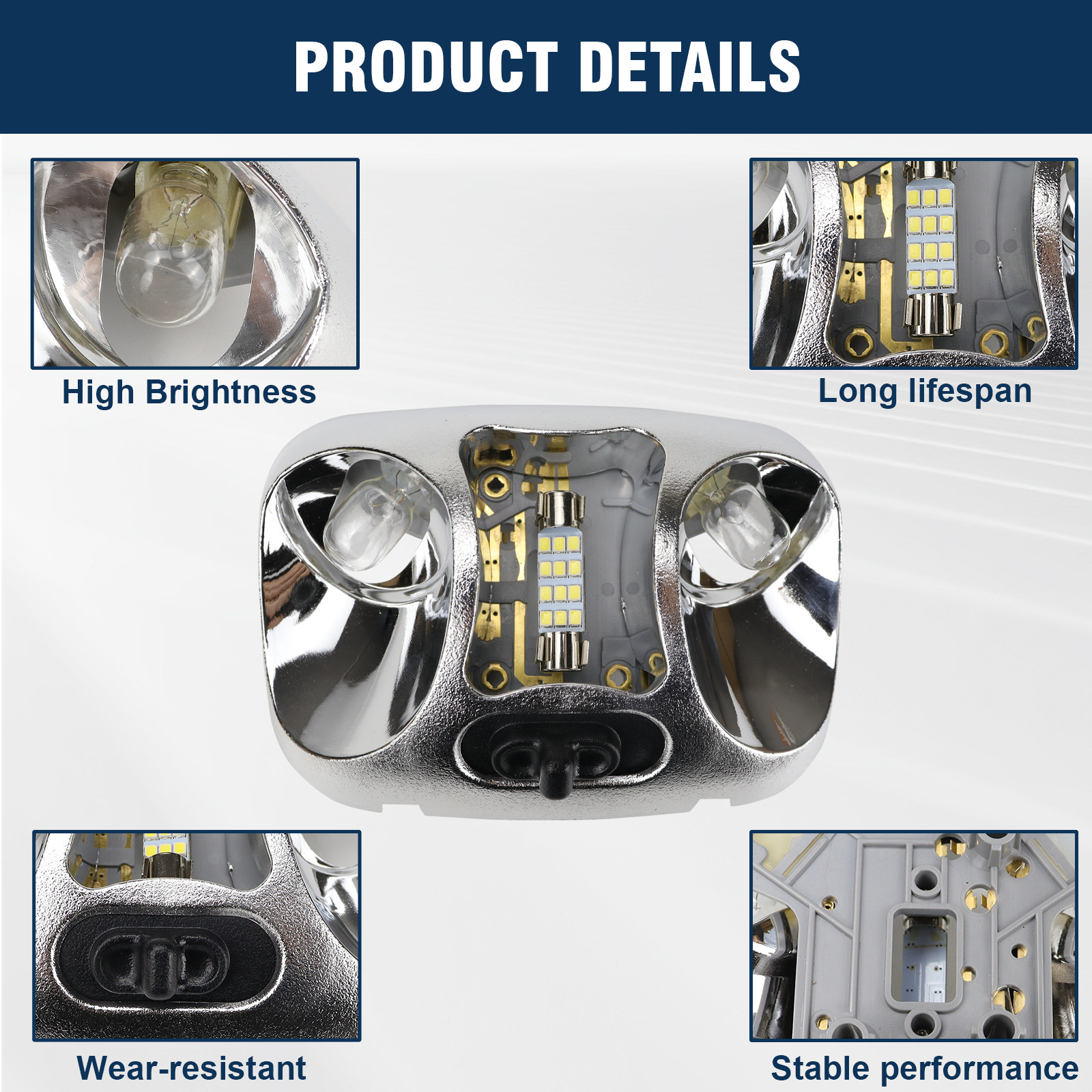 Interior Dome Cab Lamp Light For Ford Ranger Splash 1994-1998 OE# F37Z13776B