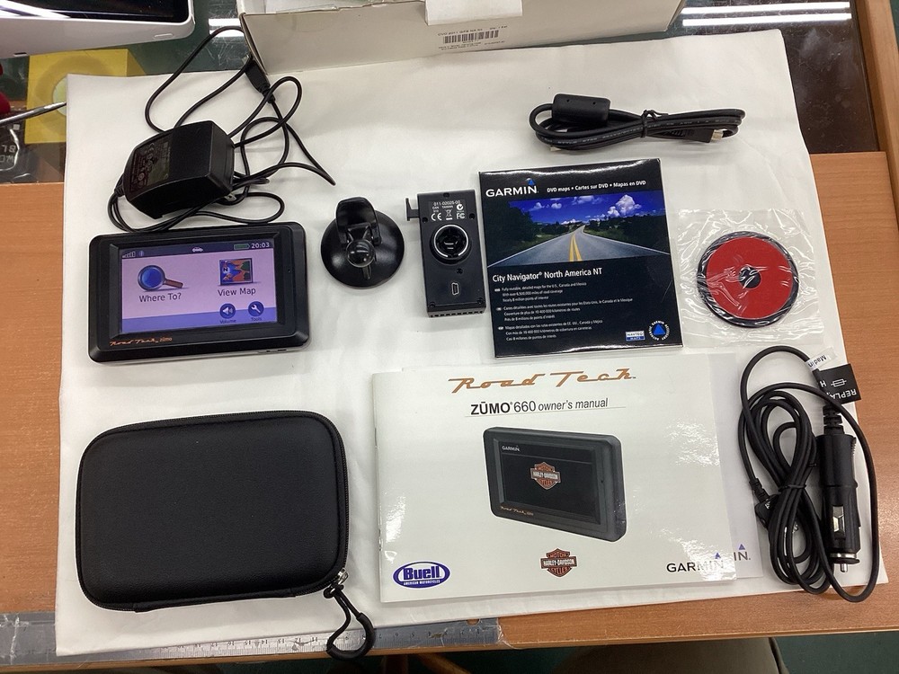 Garmin road tech Harley Davidson Zumo 660