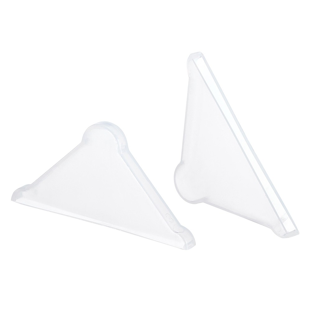 30Pcs 37x3mm PP Corner Protector Triangle