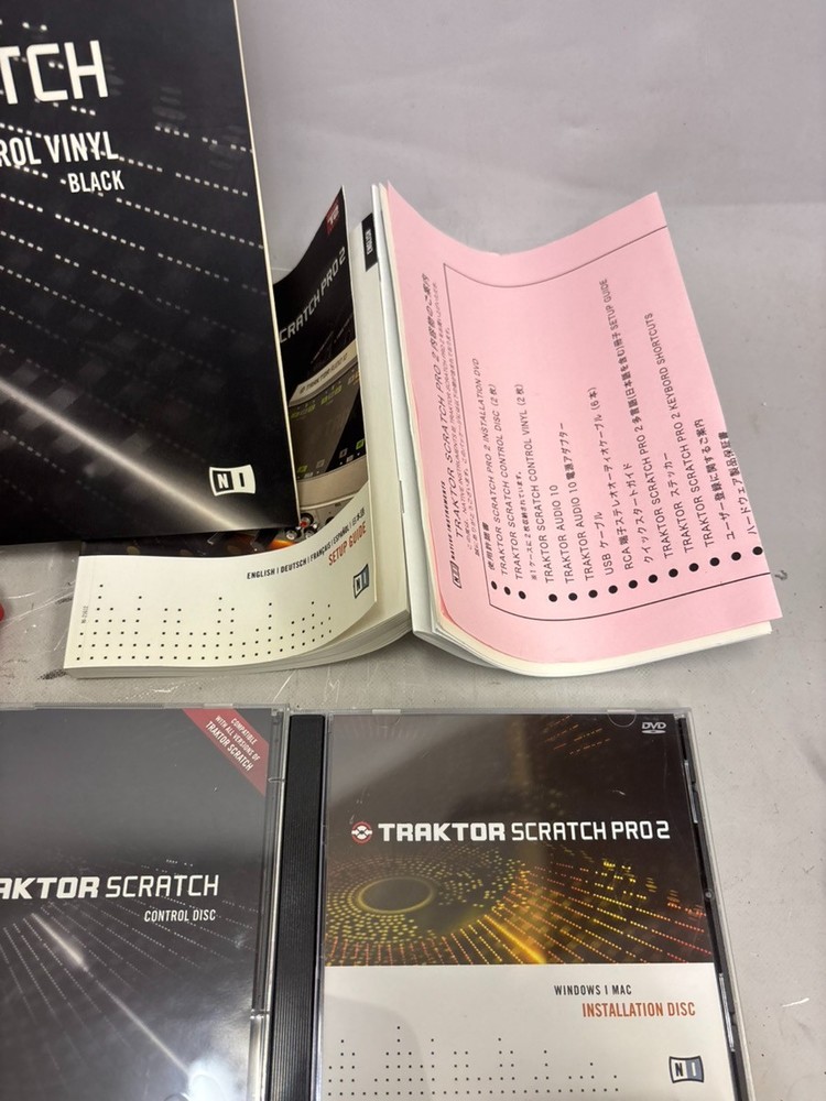 Native Instruments Traktor Audio 10 Scratch AudioDJ Interfa Complete Set Tested