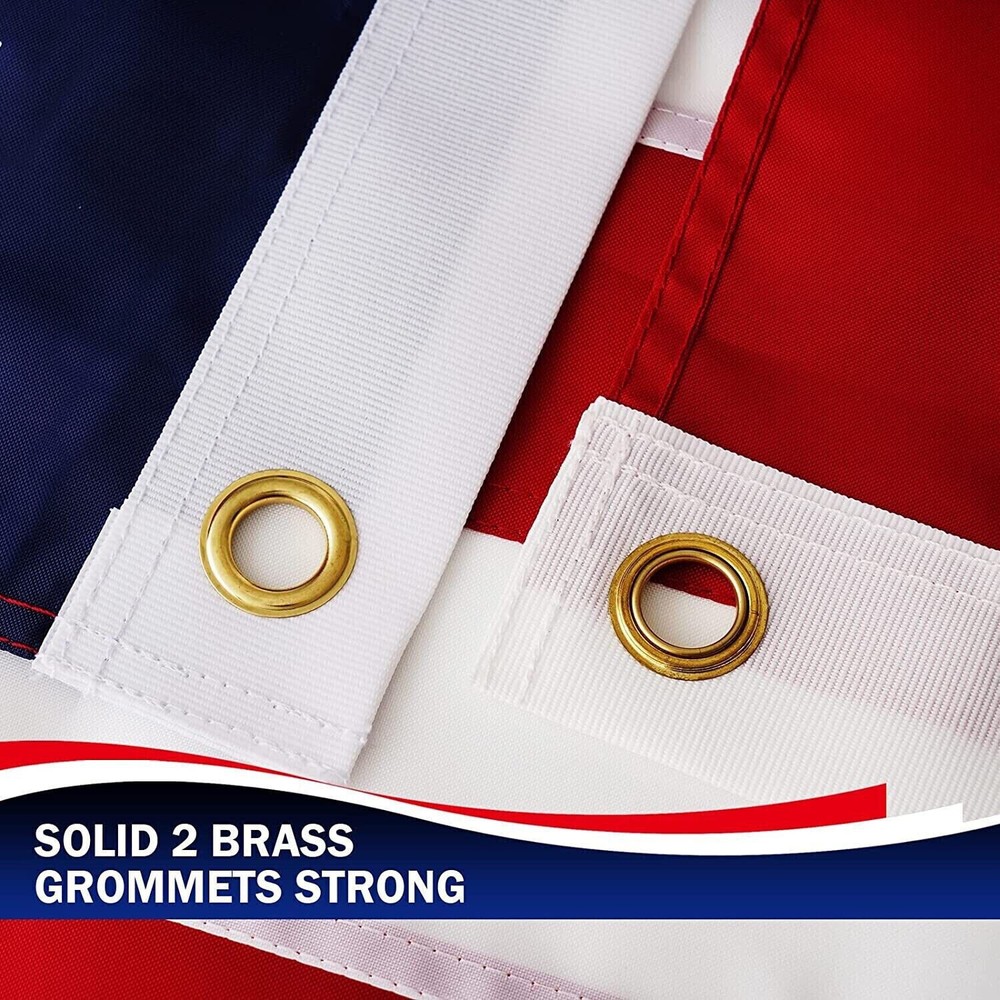 American and Texas State Flag Combo SET 3X5 FT 150D POLYESTER