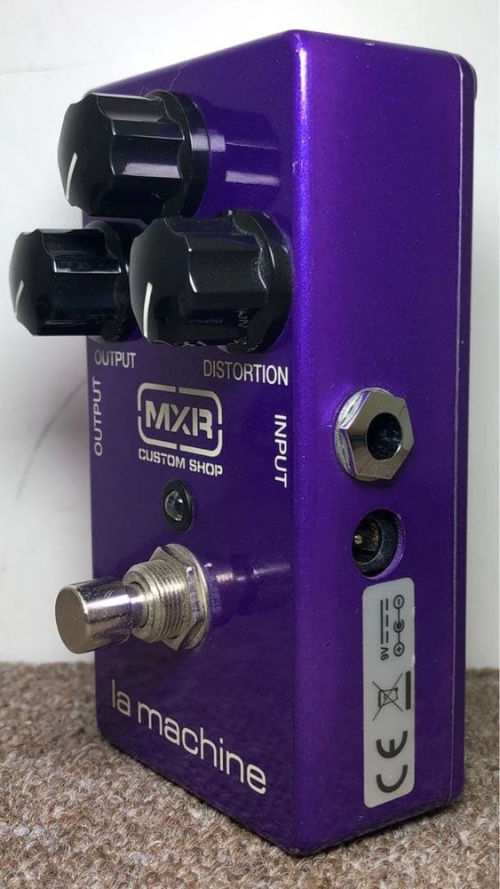 MXR LA Machine Octave Fuzz Operation confirmed with AC adapter