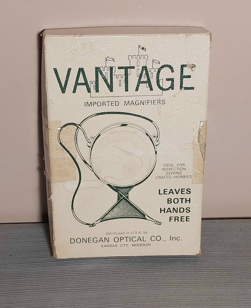 Vintage Hands-free Magnifying Glass