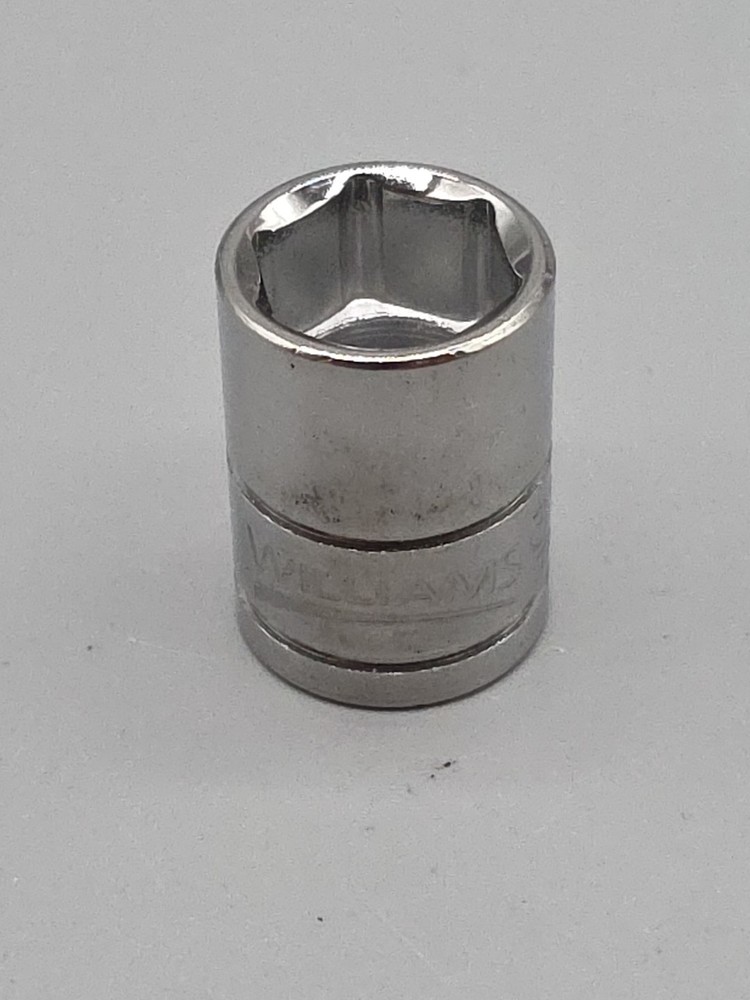 Williams Tools 31513 13mm 6Point Standard Hand Socket 3/8" Drive Taiwan