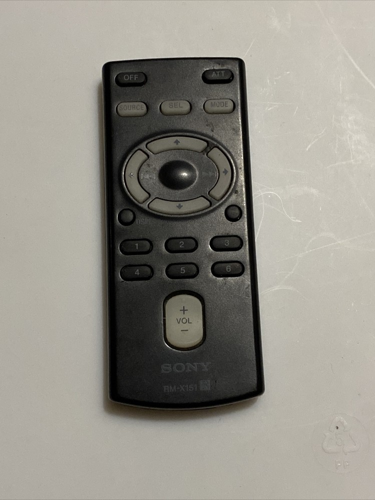 SONY REMOTE CONTROLLER CONTROL UNIT RM-X151