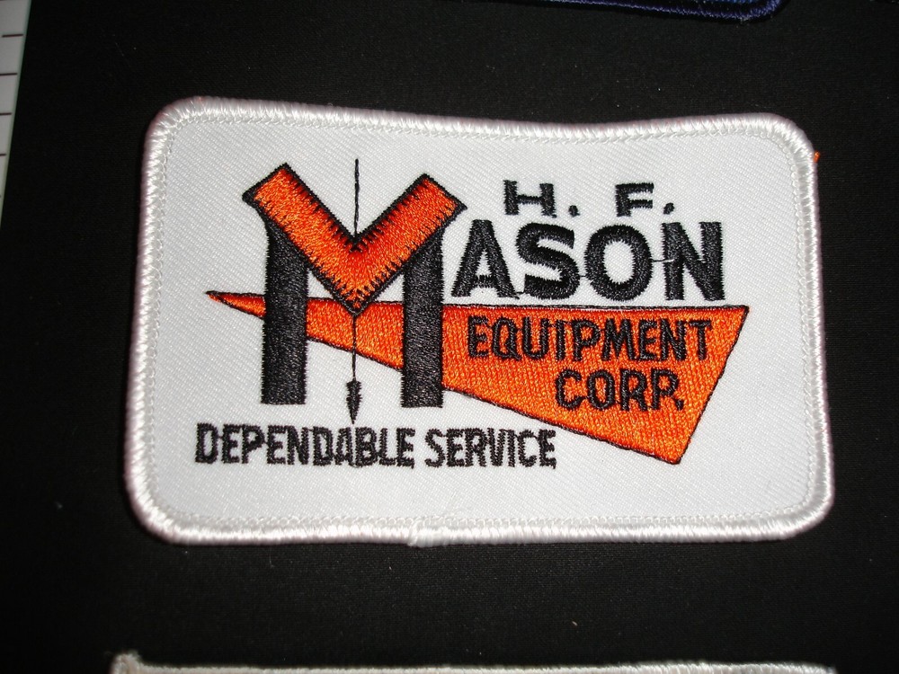 Construction related vintage advertising patch collection