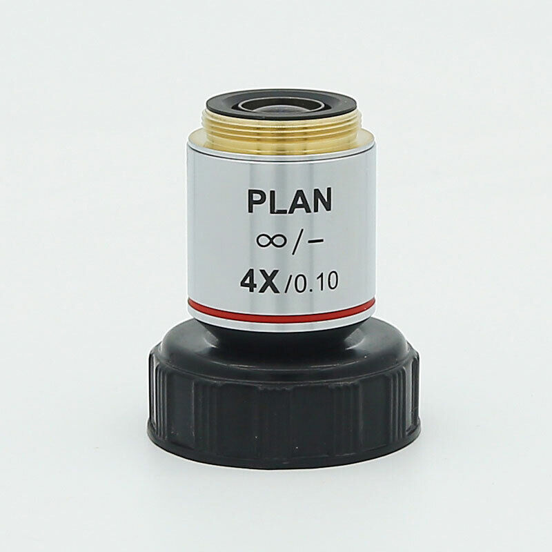 Infinity Plan Objective Lens 4X 10X 20X 40X 60X 100X for Olympus Microscope 1PC