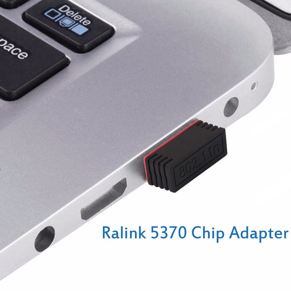 150Mbps USB WiFi Adapter for Raspberry Pi, Wireless Network Card Adapter WiFi...