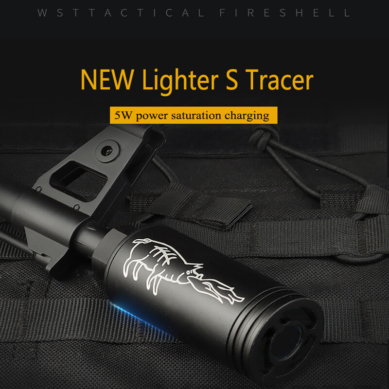 Paintball Airsoft Tracer Lighter Unit Decorator Spitfire Effect withFluorescence