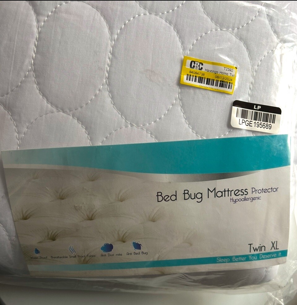 Bed Bug Mattress Protector Hypoallergenic Twin XL