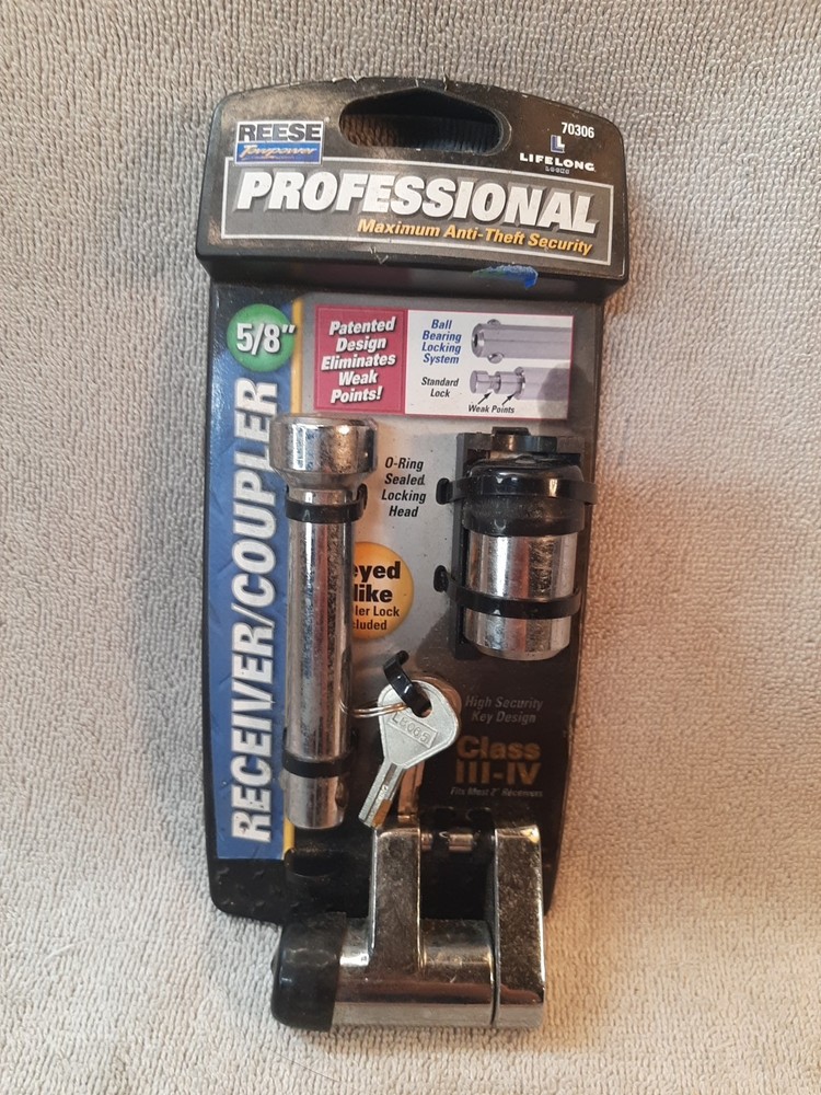 NEW REESE Professional Receiver and Coupler Lock Combo