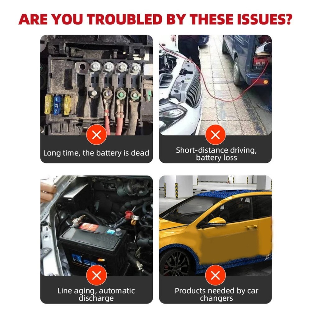 Compact Battery Disconnect Switch 12V 24V Suitable for Multiple Vehicles