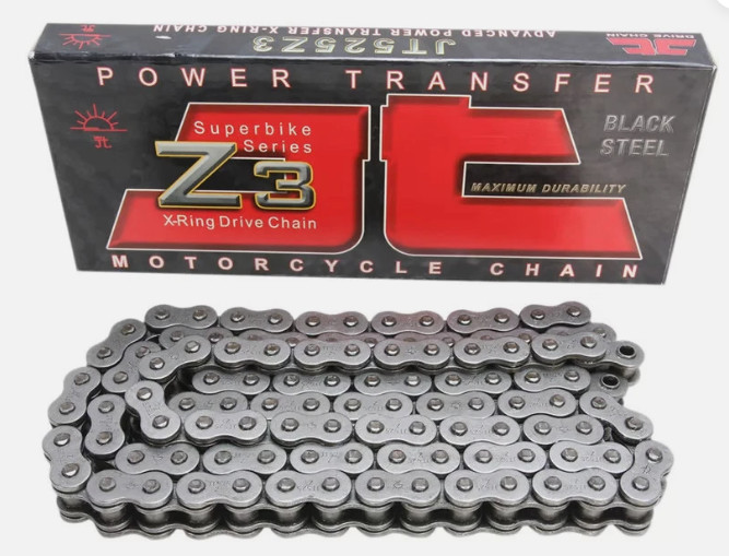 525-112 Z3 X-ring Chain JT X1R CBR600RR DL1000 GSXR 600 SPEEDMASTER 800 NEW