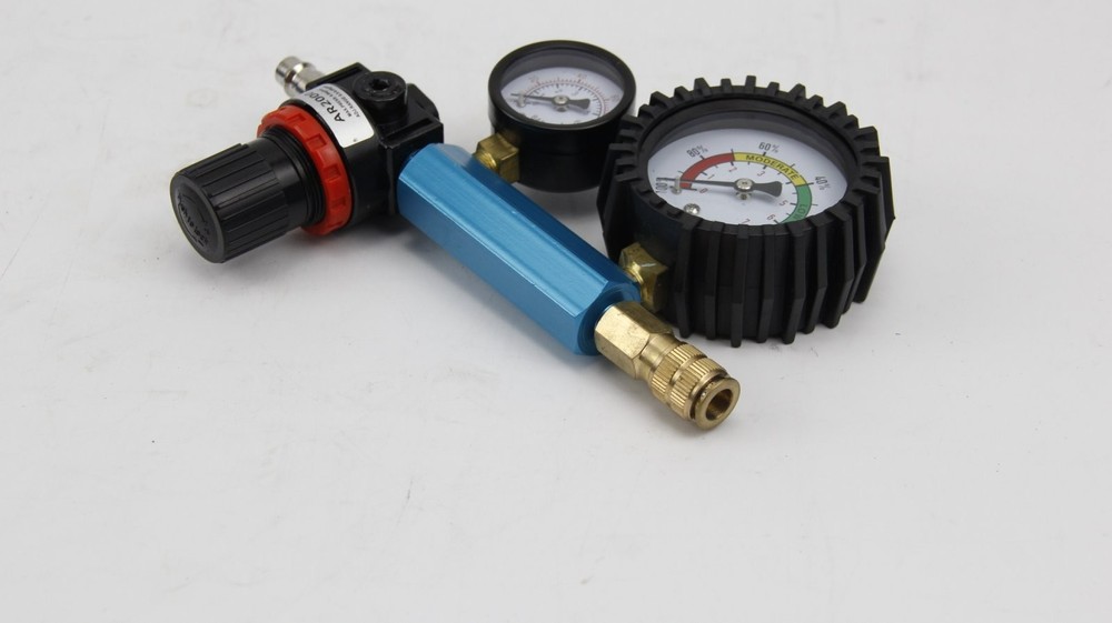 46PCS Compression and Leakage Test Kit Petrol & Diesel Compression Tester Kit