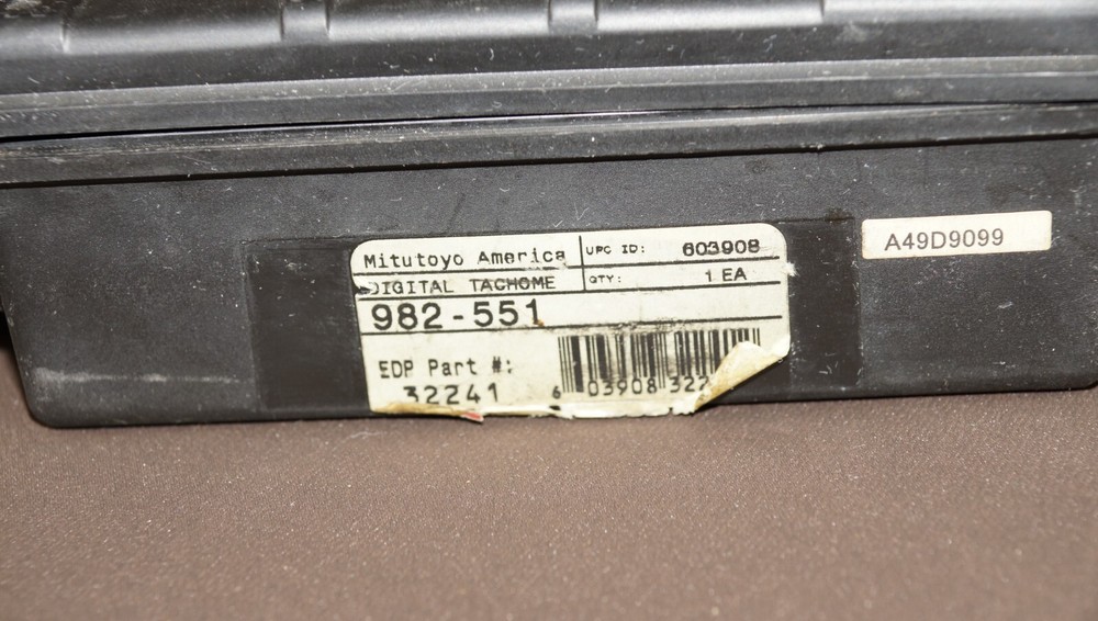 Mitutoyo 982-551 PH-100A Digital Tachometer Set w/ Case