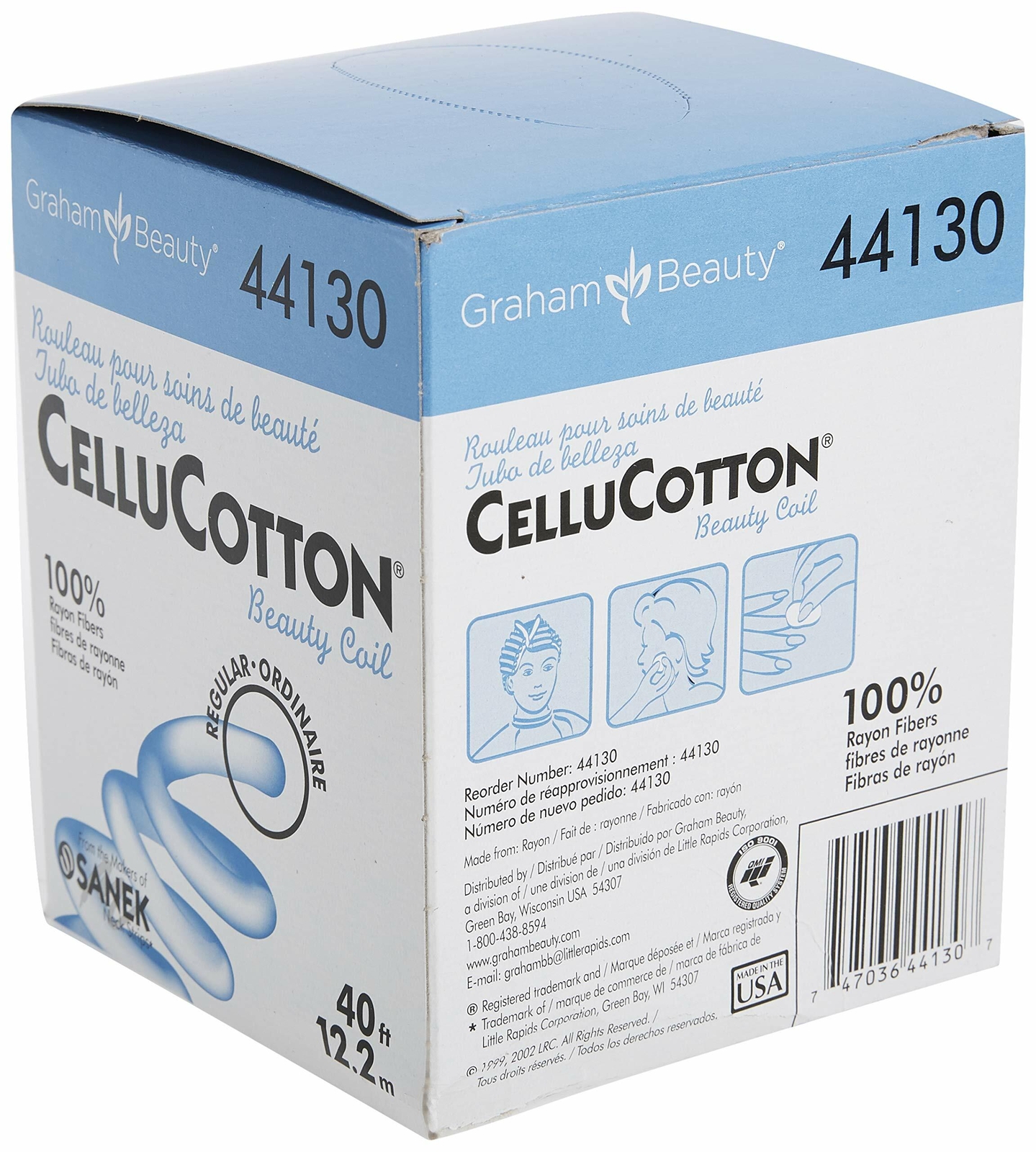 Graham Cellucotton Beauty Coil 100% Rayon, Regular