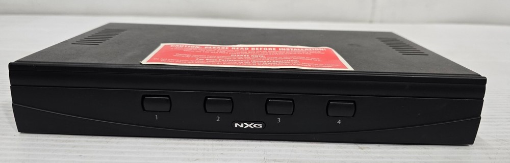 NXG Technology NX-SS4 4-Zone Automatic Impedance Matching Speaker Selector