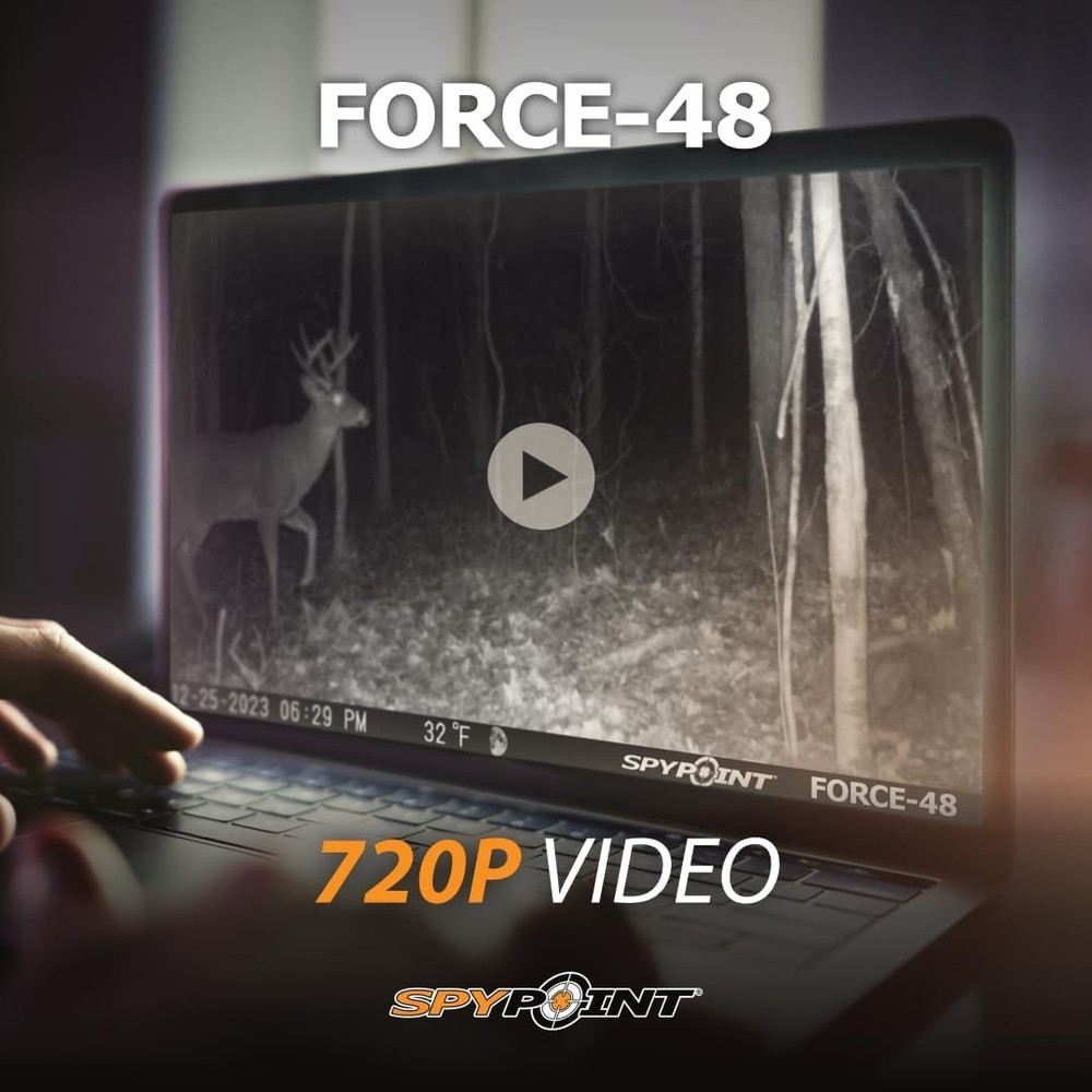 SPYPOINT Force 48MP Game Camera with LCD Screen Non Cellular