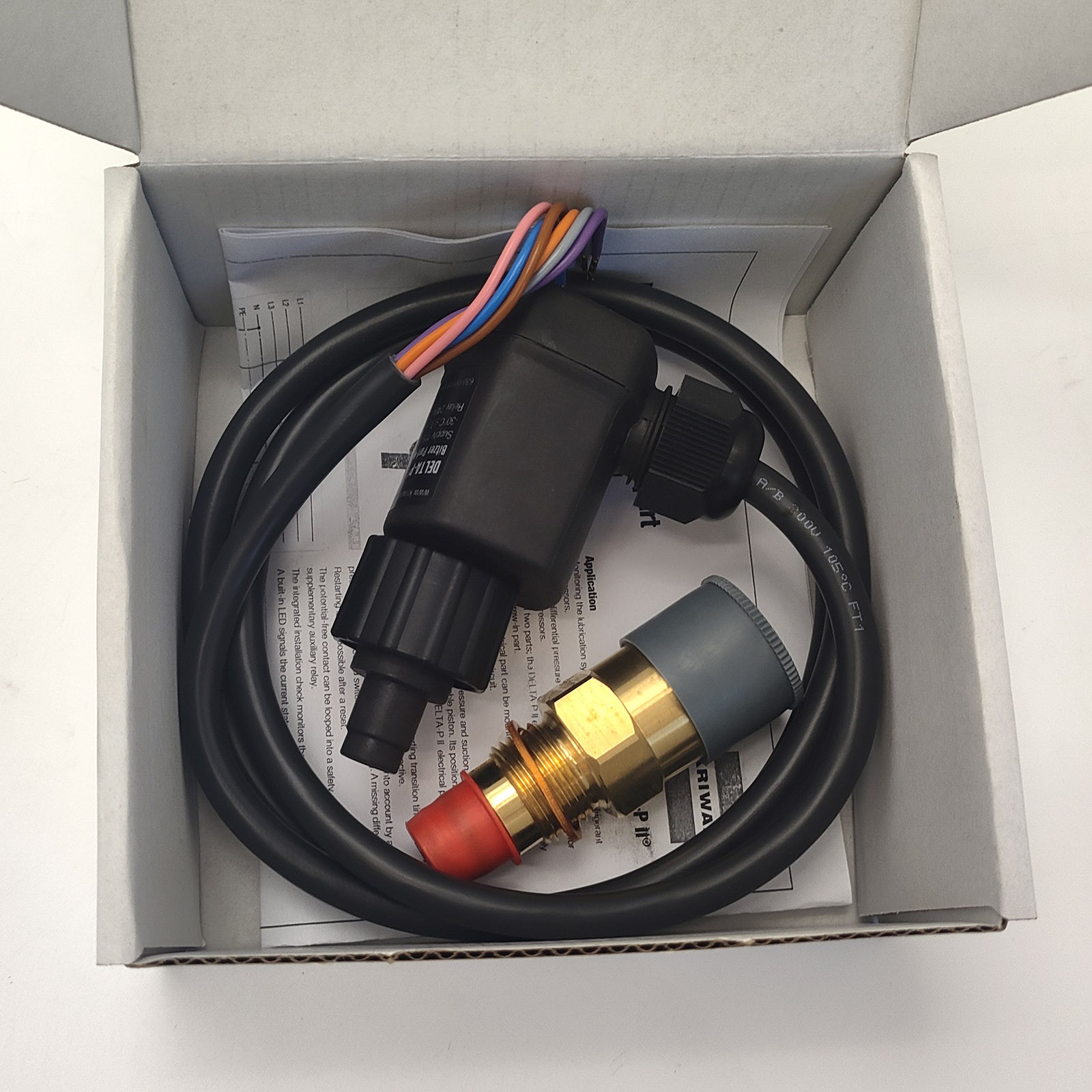 34731711 Compressor Oil Pressure Differential Switch with Copper Head for Bitzer