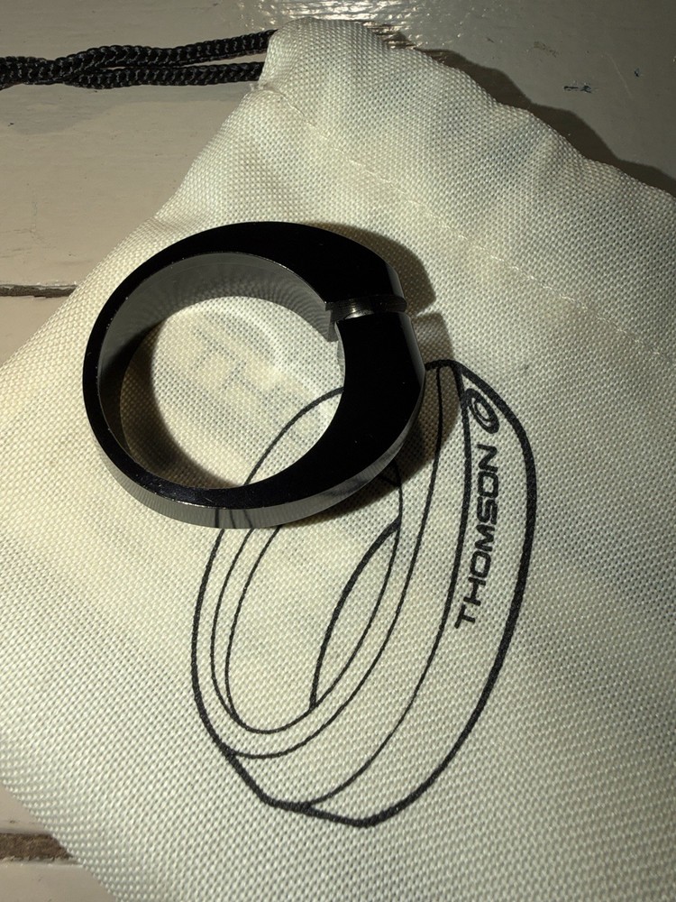 Thomson Seatpost Clamp: 34.9 Black