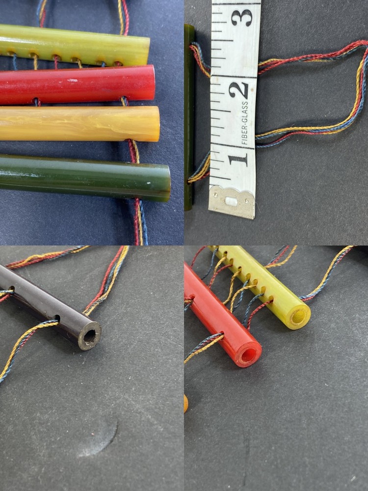 Bakelite String Puzzle Game Optical Illusion Rare Vintage