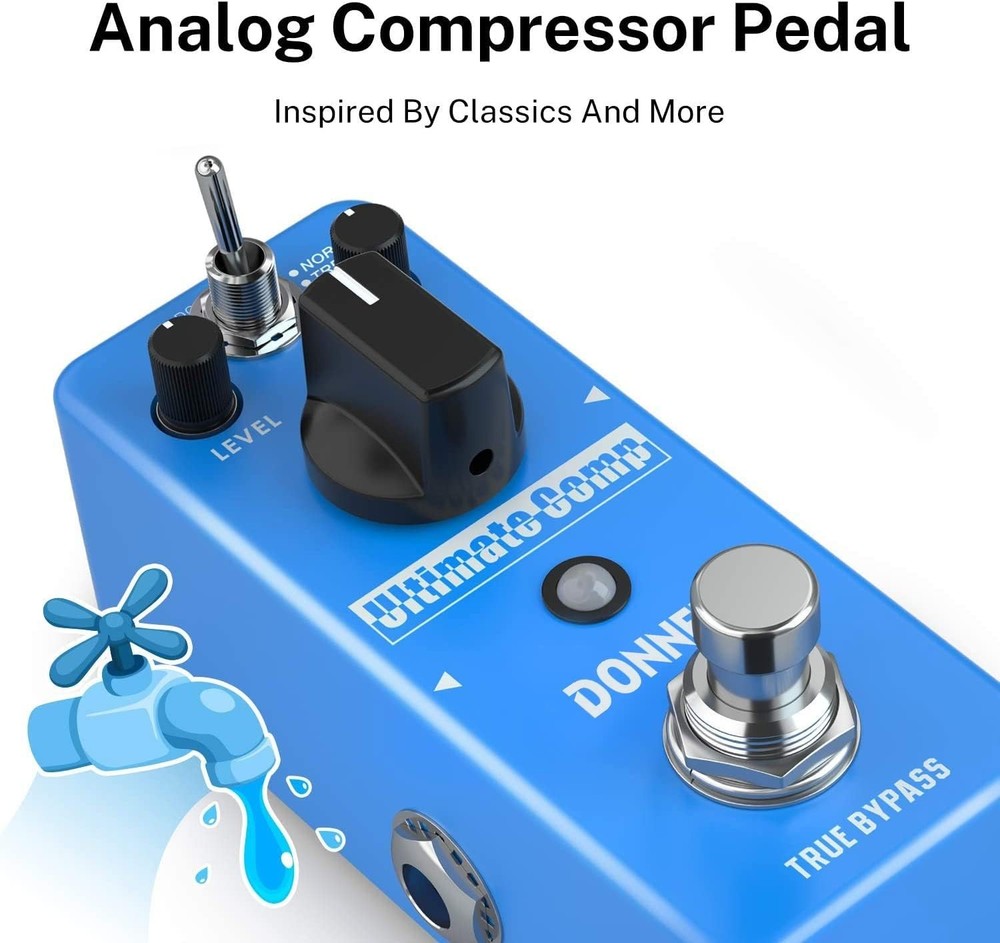 Compressor Pedal - Ultimate Comp 2 Modes Blue