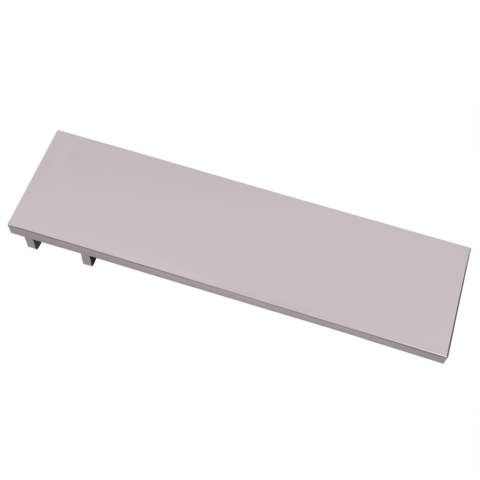 28"x8" Stainless Steel Concrete Slider Knee Boards Pair Sliding Boards with Pads