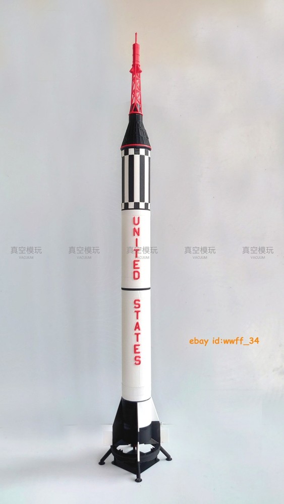 1/72 Mercury Program Mercury Redstone Launch Vehicle Finished Model