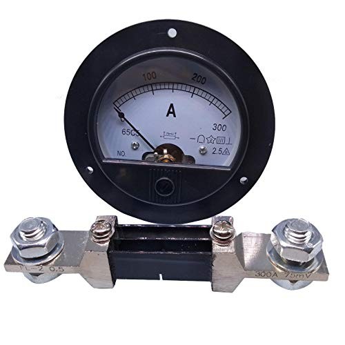 DC 0~300A Analog AMP Current Pointer Needle Panel Meter Ammeter and Shunt
