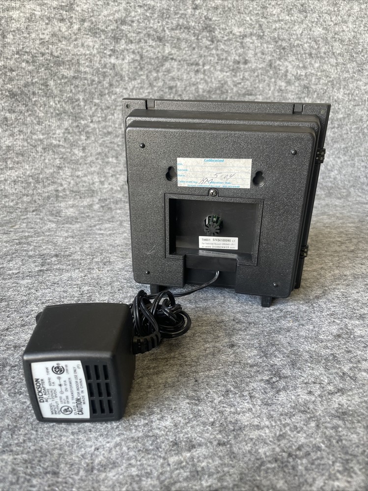 Dickson TH601 Chart Record Circular Temperature/Humidity Recorder 120 VAC