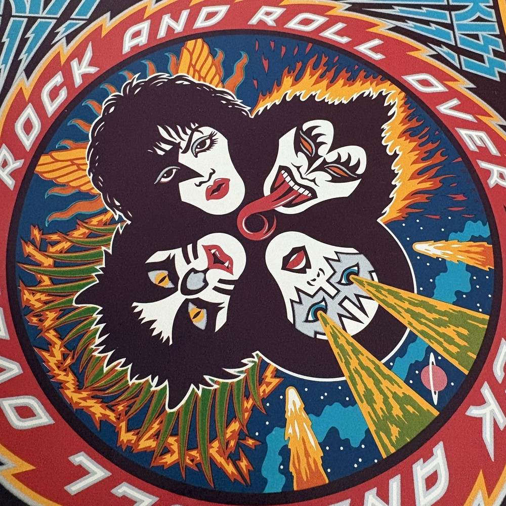 Rare VTG KISS Hard Luck Woman Sheet Music Almo Publications Made USA Cafe Rock