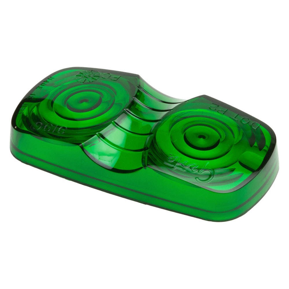 GROTE 91964 Replacement Lens,Square,Green 5UVZ1
