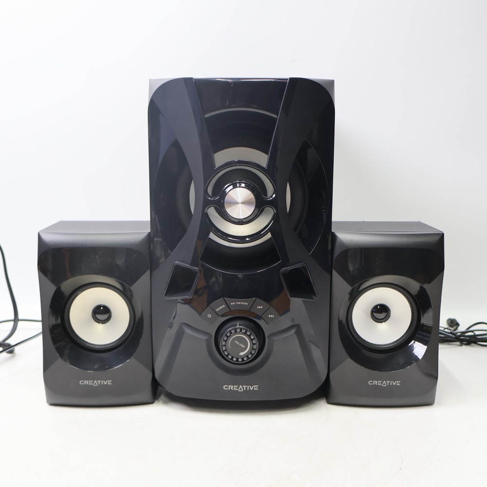 Creative SBS E2900 2.1 Powerful Wireless Speaker System NO POWER Doesn't Turn On