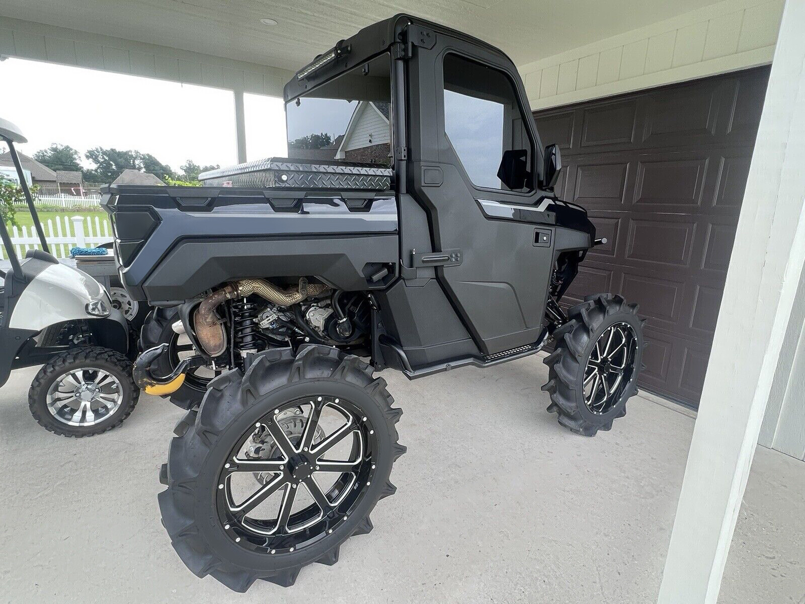 For Polaris #2882530 Rock Guard Sliders w/Step 2018-2020 Ranger 1000 & XP 1000