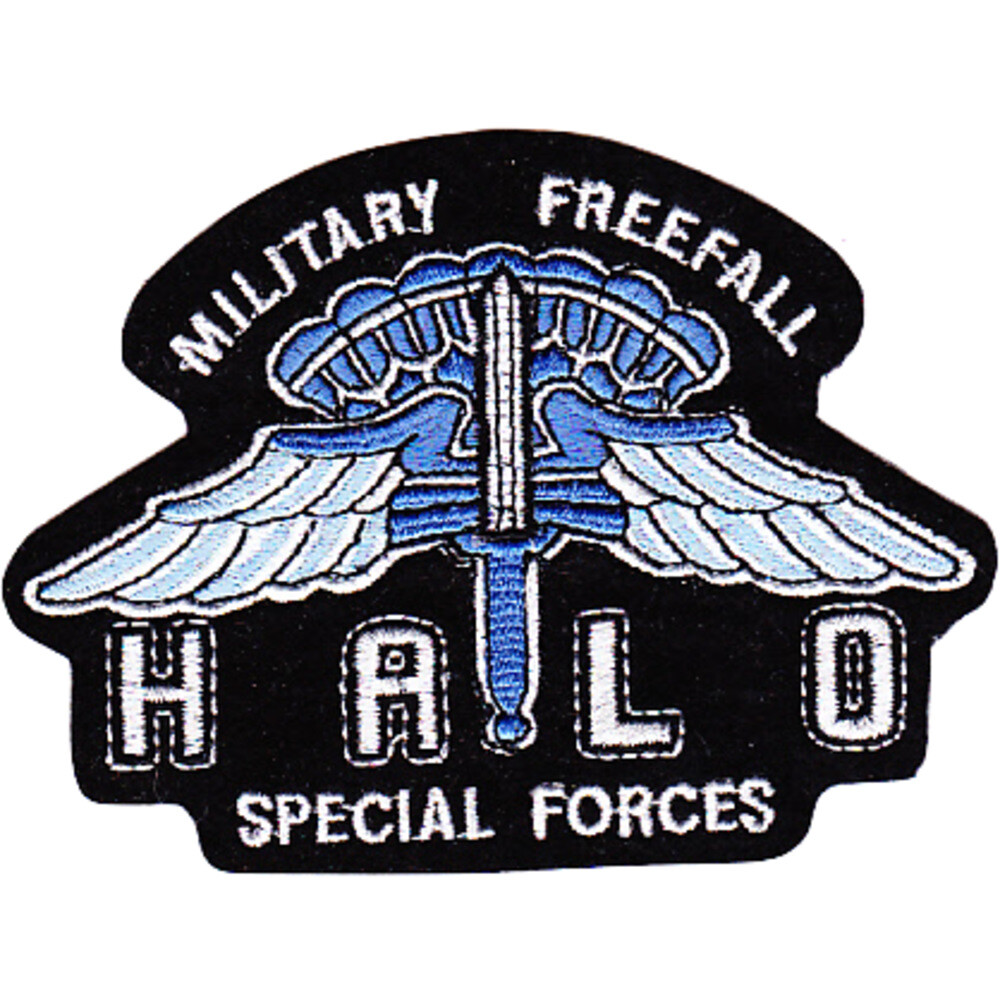 HALO Special Forces Military Freefall Patch