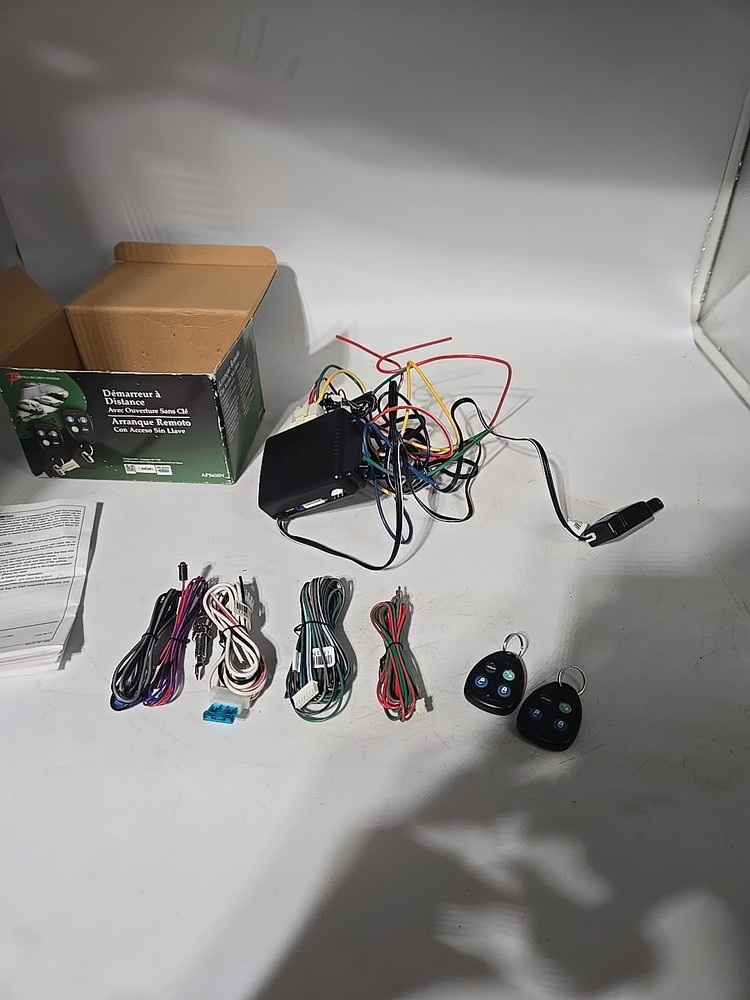 Prestige Security System Remote Start With Keyless Entry APS620N Complete 2 Fobs