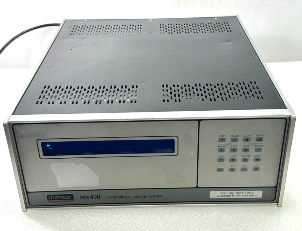 MENSOR PCS 400 PRESSURE BALIBRATION SYSTEM HIGH ACCURACY SYSTEM FREE SHIPPING 🚚