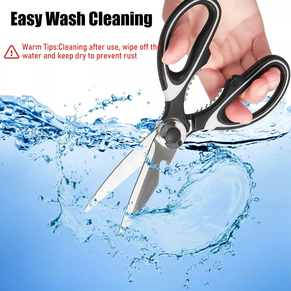 Multi -functional Kitchen Shears Heavy Duty Scissors for Meat Fish Chicken Bones
