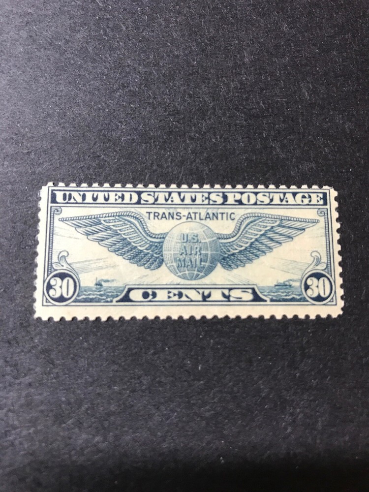 Scott#C24 Winged Globe 30¢ Blue MNH