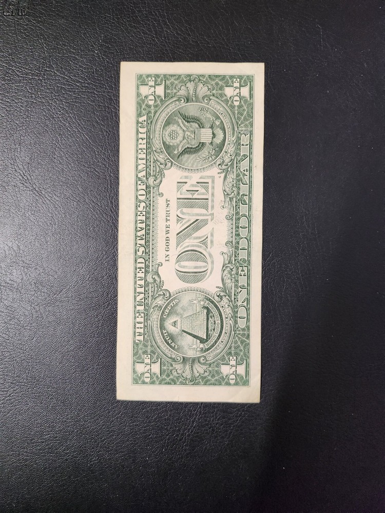 ERROR OFF CENTER / MISS PRINT $1 NOTE