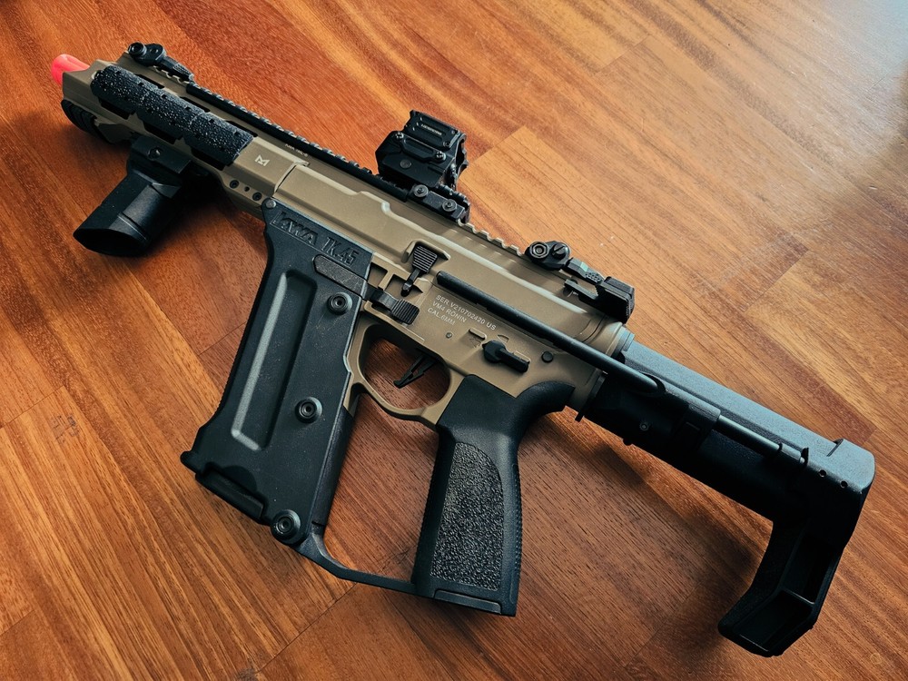 CUSTOM KWA Tk.45c + AEG 3 upgrade set