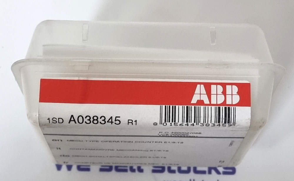 ABB 1SDA038345R1 Mechanical Operation Counter