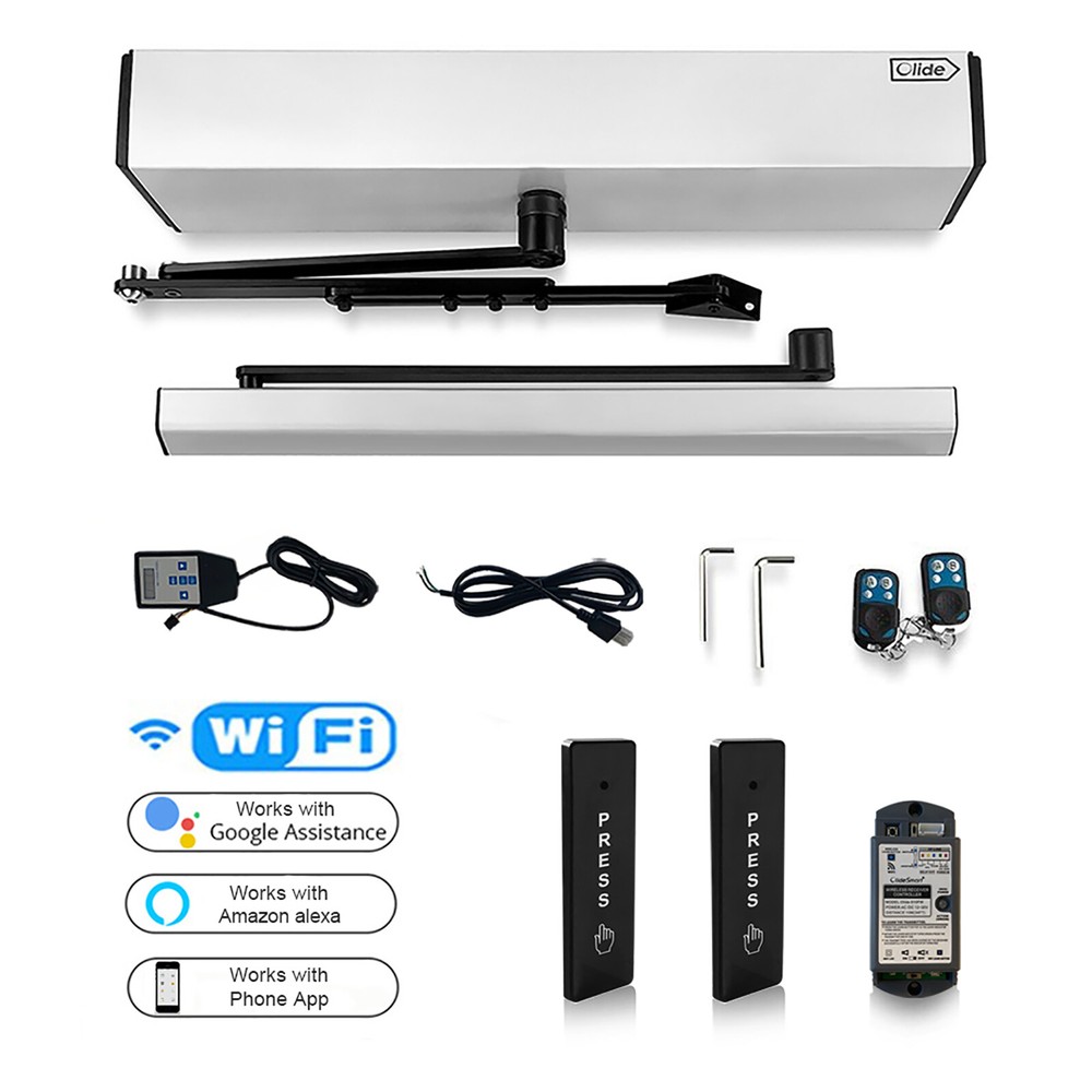 WIFI SMART WIRELESS AUTOMATIC DOOR SYSTEM WITH PUSH SWITCHES