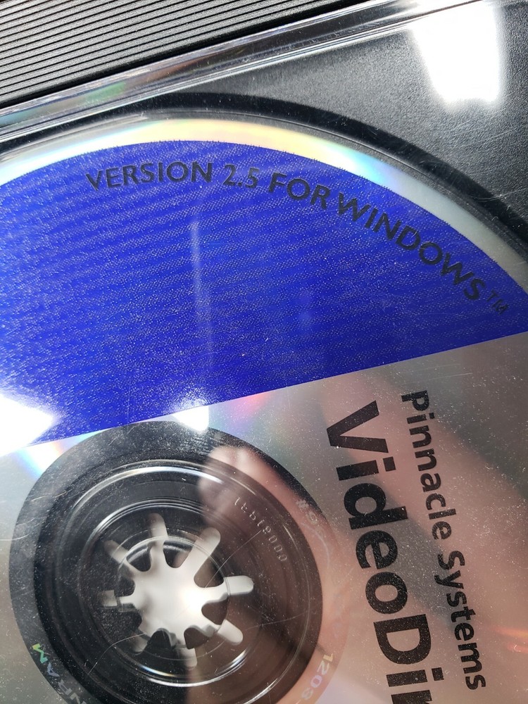 Pinnacle Systems VideoDirector Suite Version 2.5 Windows Video Editor