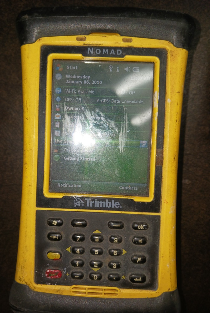 Trimble Nomad Data Collector with charger