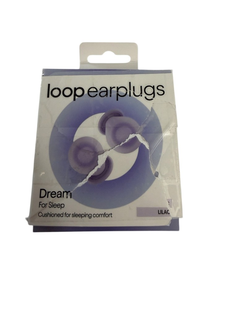 Loop Dream Earplugs for Deep Sleep, Napping and Snoring - Lilac