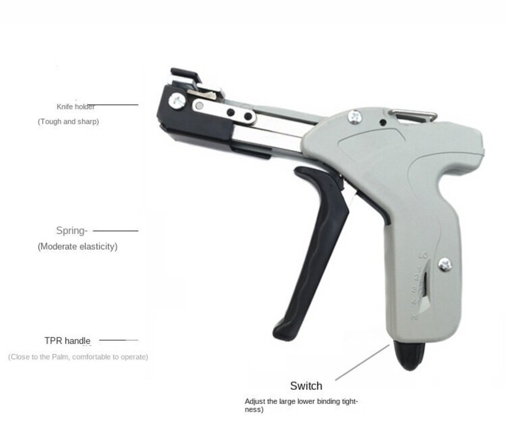 Stainless Steel Strapping Pliers, Self-Locking Strapping Machine Tool