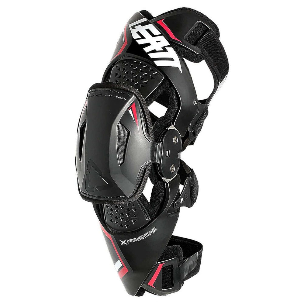 LEATT X-Frame Black Knee Braces - Pair (501801010)